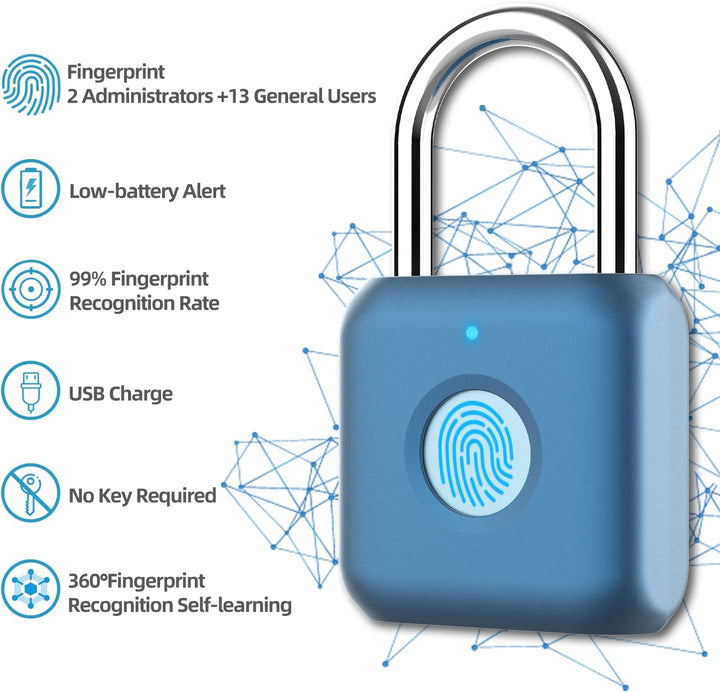 SmartGuard Fingerprint Padlock
