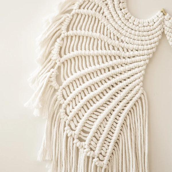Angel Wings Macrame Wall Decor