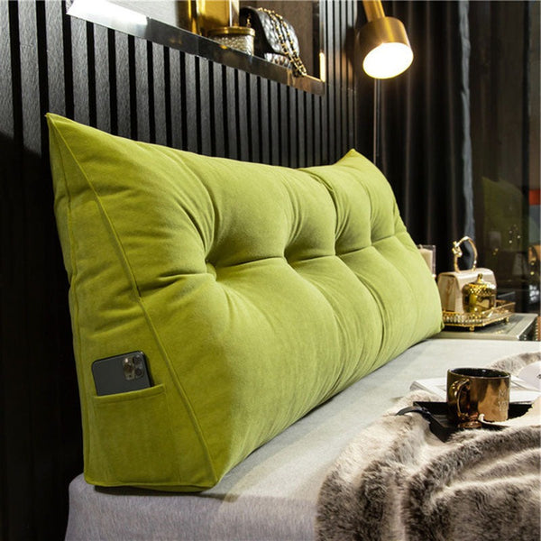 Bed Backrest Pillow Green / Small