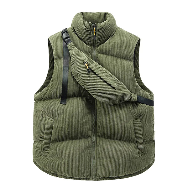 Project Villain Men's Alpine Vest Green / XS
