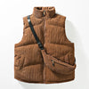 Project Villain Men's Alpine Vest Coffee / XS