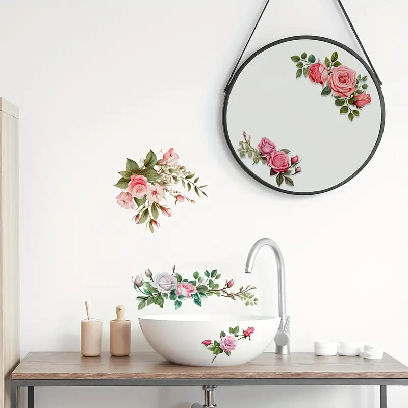 Hearthside Floral Oasis Decals