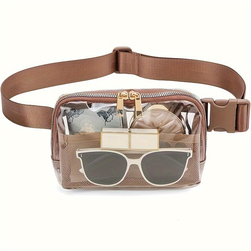 Stadium Clear Fanny Pack Brown