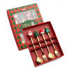 ChefGenius Christmas Cutlery Gift Set Red / 4 Piece Set