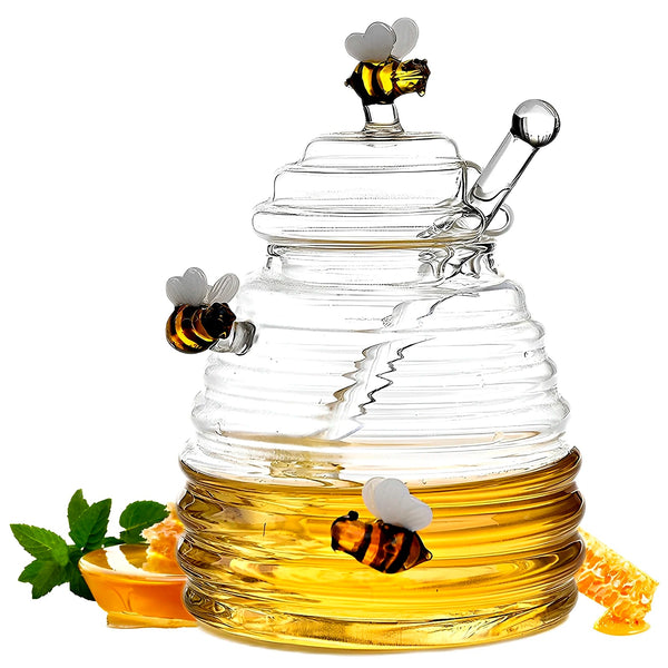 Creststone Bee Hive Honey Jar