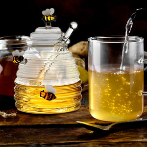 Creststone Bee Hive Honey Jar