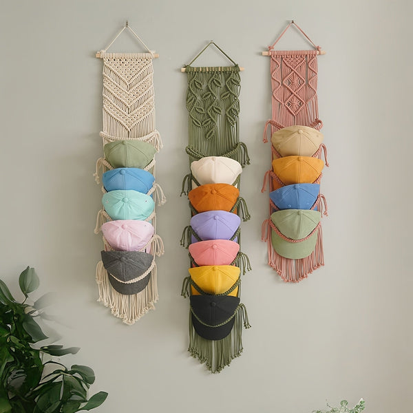 Macrame Hat Rack A