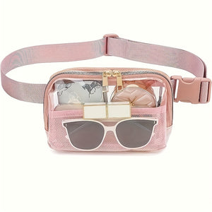 Stadium Clear Fanny Pack Pink