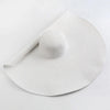 3Leaves Wide Brim Sun Hat White