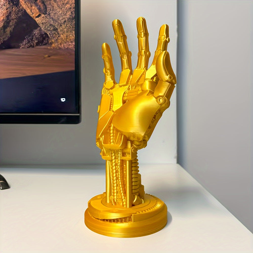 Cyberpunk Hand Controller Stand Gold