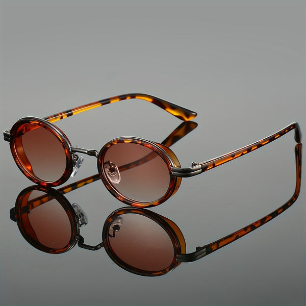 Echo Round Shades Leopard