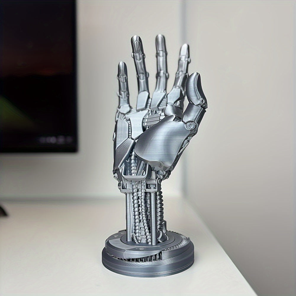 Cyberpunk Hand Controller Stand Silver