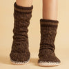 Cabin Comfort Slipper Socks Brown / 6