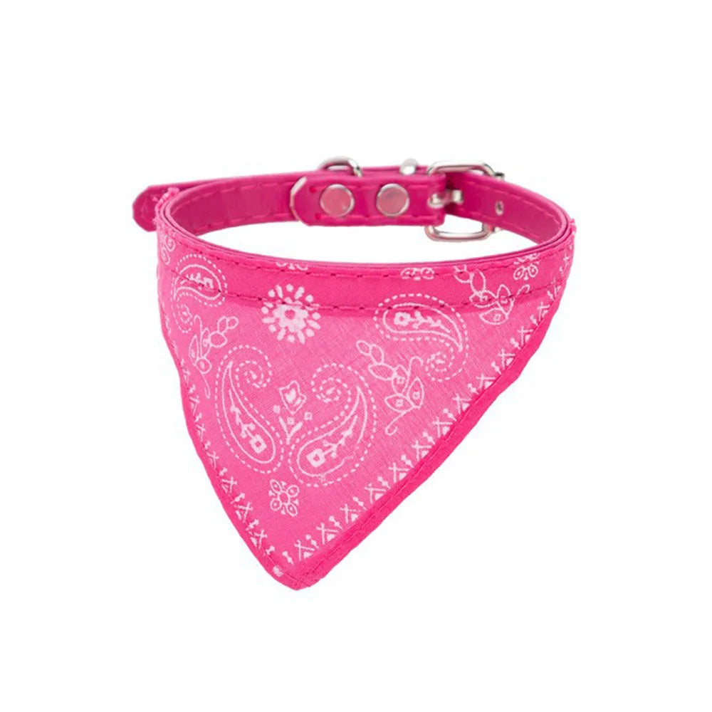 Happy Tails Cat Bandana Collar Pink