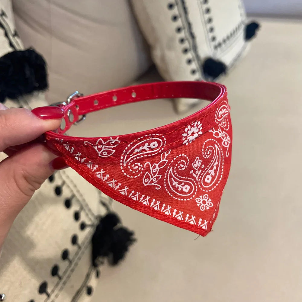 Happy Tails Cat Bandana Collar