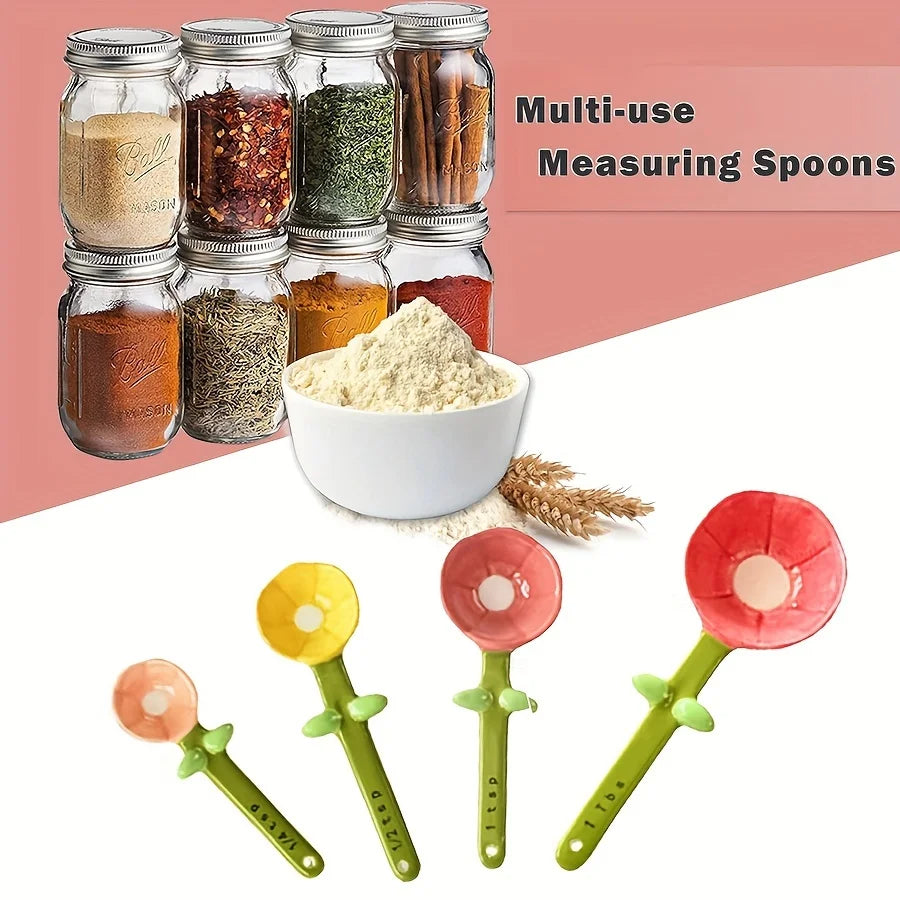 Creststone Flower Pot Measuring Spoons