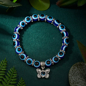 Halo Essence Evil Eye Bracelet Butterfly