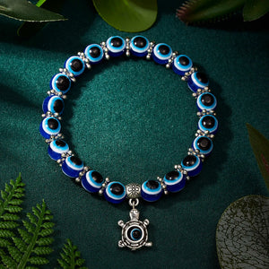 Halo Essence Evil Eye Bracelet Turtle