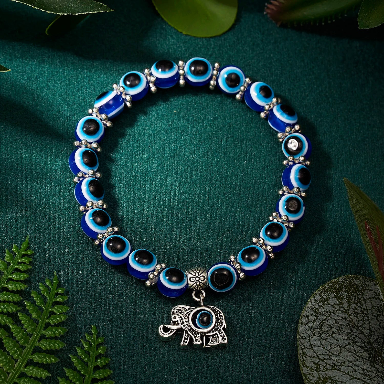 Halo Essence Evil Eye Bracelet Elephant