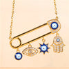 Halo Essence Evil eye necklace