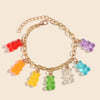 Halo Essence Gummy Bear Bracelet Gold