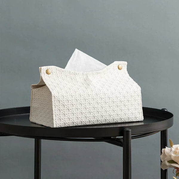 Hearthside Rattan Tissue Box Cover