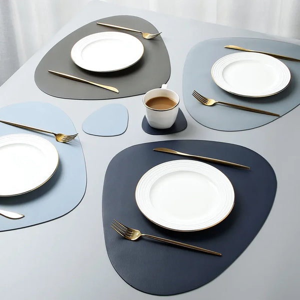 Hearthside Pastel Placemat and Coaster Set