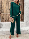 Brighton Two Piece Casual Set Green / S