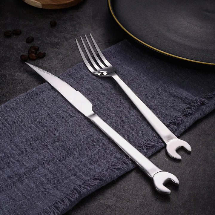 Wrench-Shaped Cutlery 6-Piece Set