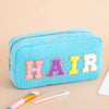 Varsity Pastel Cosmetic Bag Hair