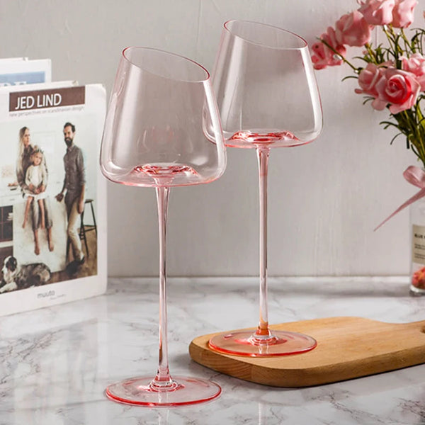 Modern Rosé Glass