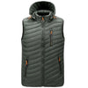 Klyne Sleeveless Puffer Vest Green / M