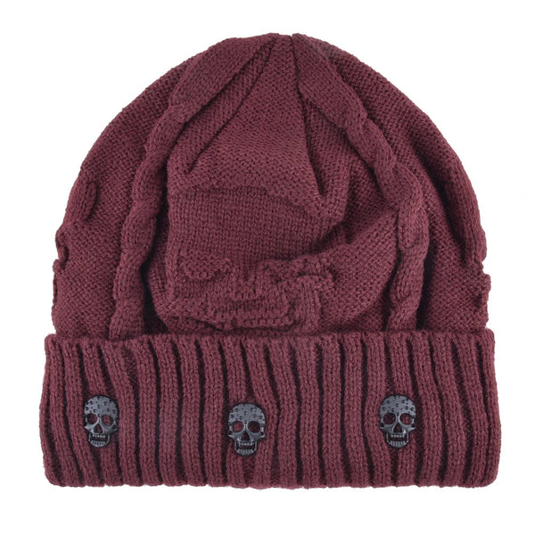 Shadow Skull Cap Red