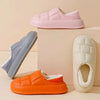 Plush Couple Shoes Indoor Confinement Shoes 2025 New Women's SlippersAutumn and Winter Waterproof Cottonbags and Home Slippers