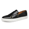 Meridian Casual Leather Shoes Men Black / 6