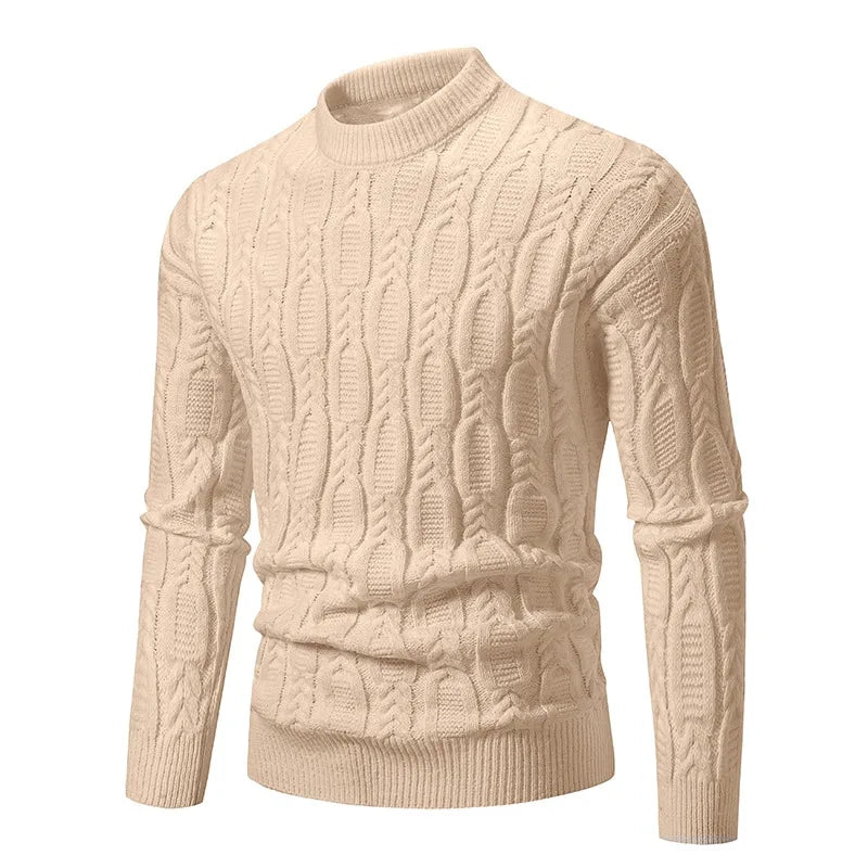 Heritage Cable-Knit Sweater Beige / S