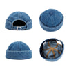 Denim Roll-Up Cap