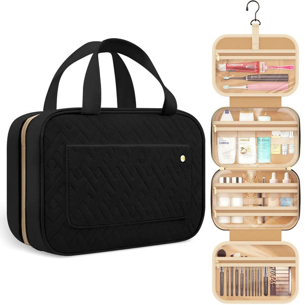 Purely Travel Toiletry Bag Black