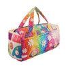 Coastal Caravan Quilted Duffle Rainbow
