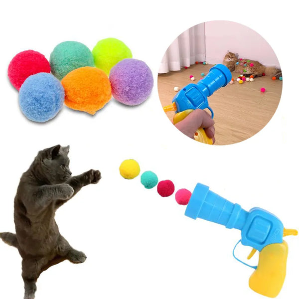 Happy Tails Cat Ball Launcher Toy