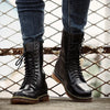 Heritage Lace-up Boots Black / 8.5