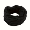 3Leaves Infinity Scarf Black