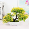 Hearthside Artificial Bonsai Tree Yellow