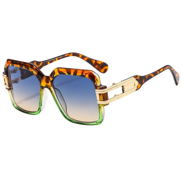 3Leaves Radiance Sunglasses Leopard Green