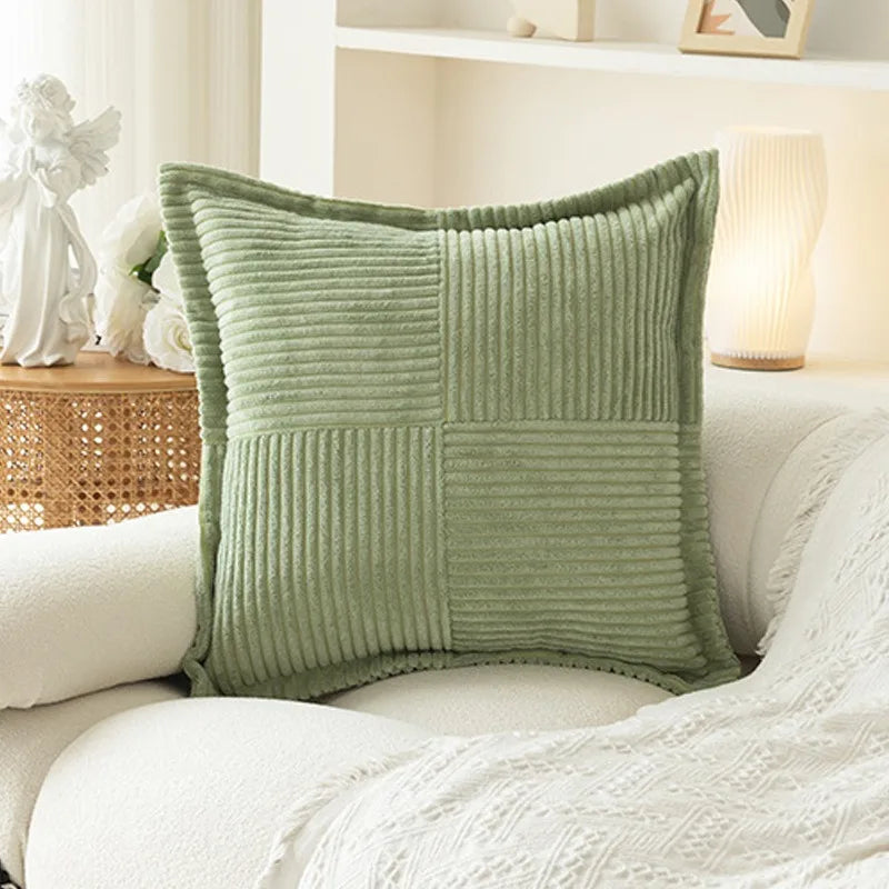 Hearthside Pastel Pillow Cover Green