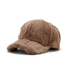 Elise Plush Cap Brown