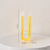 Prism Glow Vase Neon Yellow