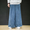 3Leaves Wide-Leg Corduroy Pants Blue / S