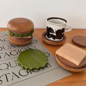 Creststone Cheeseburger Coaster Stack