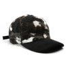 3Leaves Camo plush cap Black